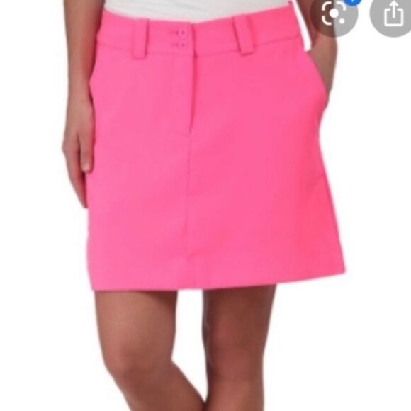 Nike tour performance skort hot pink Size 2 Gently Used - Picture 1 of 4